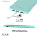 Inspire Series Teal Case - iPhone SE (2nd & 3rd Generation) by Zerodamage Sahara Case LLC