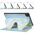 Inspire Series Blue Mable Folio Case - Galaxy Tab A8 by Zerodamage Sahara Case LLC
