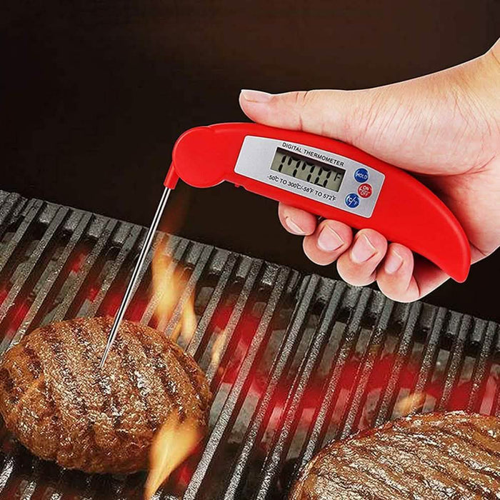Instant Digital Meat Thermometer Probe for Grilling and Cooking by DailySale