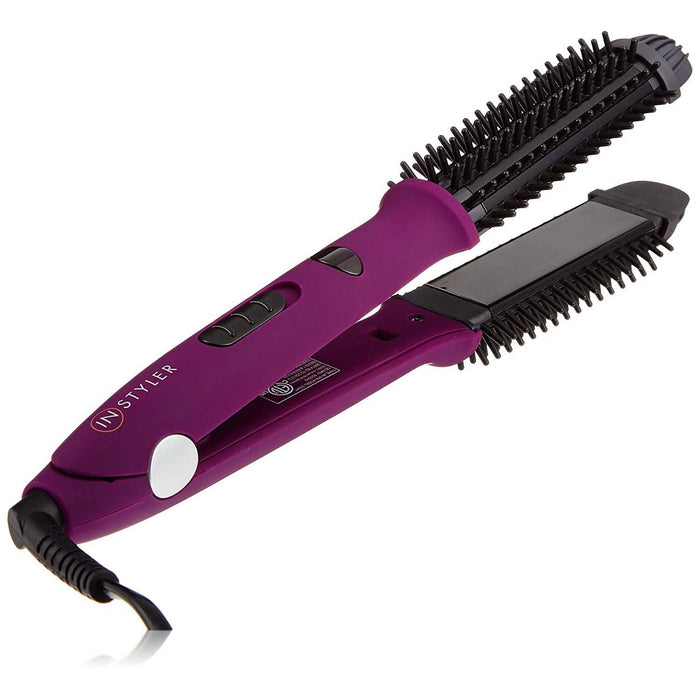 InStyler Ionic Pro Hot Brush and Ceramic Flat Iron by DailySale