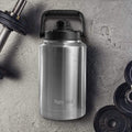 Insulated 1 Gallon Stainless Steel Wide Mouth Growler with Tactical Carrying Bag by DailySale