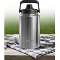 Insulated 1 Gallon Stainless Steel Wide Mouth Growler with Tactical Carrying Bag by DailySale