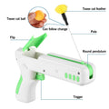 Interactive Cat Toy Gun Stick with Ball and Feather by DailySale
