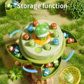 Interactive Electric Bouncing Frog Turntable Toy - Educational Desktop Game for Boys & Girls by DailySale