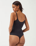 SPANX Invisible Shaping Cami Thong Bodysuit - Very Black by Boutique 23