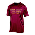 NCAA Iowa State Cyclones Mens Short Sleeve Crew Neck T-Shirt, Size Medium by Vanessa Jane