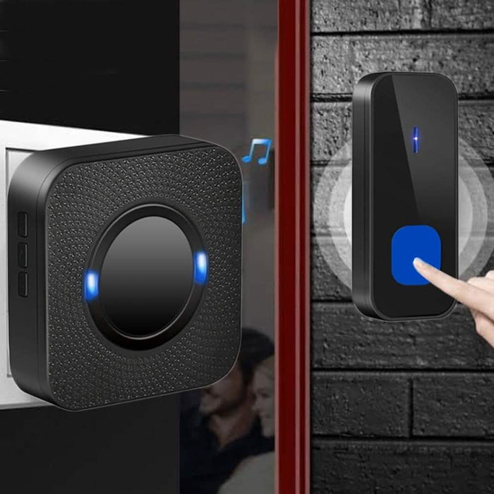 IP55 Waterproof Multi-Melody Wireless Doorbell Rings by DailySale