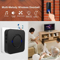 IP55 Waterproof Multi-Melody Wireless Doorbell Rings by DailySale