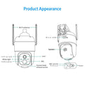 IP65 Solar Wireless Security Camera by DailySale