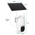 IP65 Solar Wireless Security Camera by DailySale