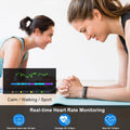 IP67 Fitness Tracker Watch with Heart Rate Monitor and Step Counter by DailySale