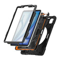 iPad Air 11-inch (M2 / M3 / M4) Case - Heavy-Duty Hand Strap | Raider X Series by Zerodamage Sahara Case LLC