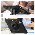iPad Air 11-inch (M2 / M3 / M4) Case - Heavy-Duty Hand Strap | Raider X Series by Zerodamage Sahara Case LLC