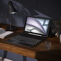 iPad Air 11-inch (M2 / M3 / M4) Keyboard Case - Folio with Trackpad | Navigate Series by Zerodamage Sahara Case LLC