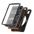iPad Pro 11-inch (M4 2024 / M5 2025) Case - Heavy-Duty with Hand Strap | Raider-X Series by Zerodamage Sahara Case LLC