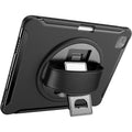 iPad Pro 12.9-inch Hand Strap Case - Heavy-Duty Protection with Built-In Screen Protector and Kickstand | Raider Series by Zerodamage Sahara Case LLC