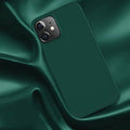 iPhone 12 Pro & iPhone 12 Case Ultra-Thin Soft Flexible TPU Matte Finish Coating - Green by DailySale