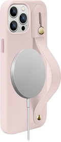 iPhone 14 Pro Max 6.7-inch Protection Kit Bundle - FingerGrip Series Case with Tempered Glass Screen and Camera Protector (Light Pink) by Zerodamage Sahara Case LLC