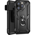 iPhone 14 Pro Max Belt Clip Case - Heavy-Duty | Raider Series by Zerodamage Sahara Case LLC