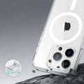 iPhone 14 Pro Max Clear Case with MagSafe | Venture Series by Zerodamage Sahara Case LLC