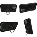 iPhone 14 Pro Max Heavy-Duty Case - Kickstand, Non-Slip Grip | Raider Series by Zerodamage Sahara Case LLC