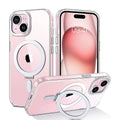 iPhone 15 Clear Kickstand Case with MagSafe | Venture Series by Zerodamage Sahara Case LLC
