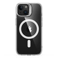 iPhone 15 Plus Clear Case with Kickstand & MagSafe | Venture Series by Zerodamage Sahara Case LLC