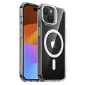 iPhone 15 Plus Clear Case with Kickstand & MagSafe | Venture Series by Zerodamage Sahara Case LLC