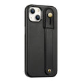 iPhone 15 Plus Leather FingerGrip Case with MagSafe | Indy Series by Zerodamage Sahara Case LLC