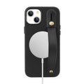 iPhone 15 Plus Leather FingerGrip Case with MagSafe | Indy Series by Zerodamage Sahara Case LLC