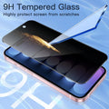 iPhone 15 Privacy Tempered Glass Screen Protector - 2-Pack, Anti-Spy | ZeroDamage by Zerodamage Sahara Case LLC
