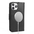 iPhone 15 Pro Leather Wallet Case with MagSafe - Card Holder | Indy Series by Zerodamage Sahara Case LLC