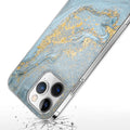 iPhone 15 Pro Max Blue Marble Case - Elegant Protection | Inspire Series by Zerodamage Sahara Case LLC