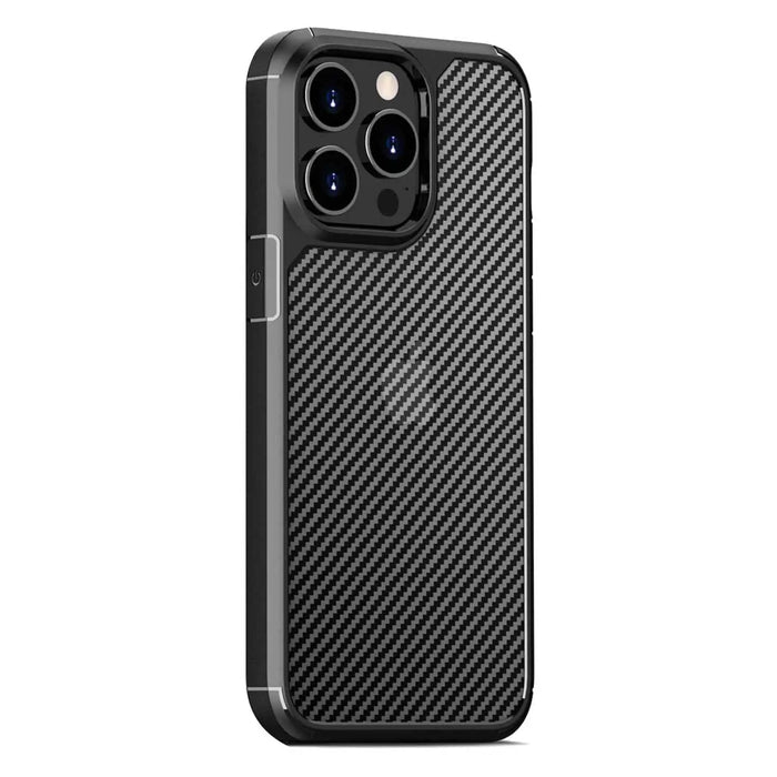 iPhone 15 Pro Max Carbon-Fiber Case - Rugged Protection | Venture Series by Zerodamage Sahara Case LLC