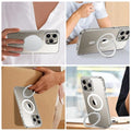 iPhone 15 Pro Max Clear Kickstand Case with MagSafe | Venture Series by Zerodamage Sahara Case LLC