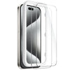 iPhone 15 Pro Tempered Glass Screen Protector - 2-Pack, Anti-Fingerprint | ZeroDamage