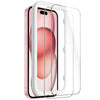 iPhone 15 Tempered Glass Screen Protector - 2-Pack, Anti-Fingerprint | ZeroDamage