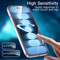 iPhone 15 Tempered Glass Screen Protector - 2-Pack, Anti-Fingerprint | ZeroDamage by Zerodamage Sahara Case LLC