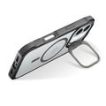 iPhone 16 Clear Kickstand Case - Anti- Slip, Rugged, MagSafe | Venture Series by Zerodamage Sahara Case LLC