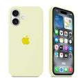 iPhone Silicone Case (Creamy Yellow) by Vogueen