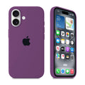 iPhone Silicone Case (Eggplant) by Vogueen