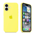 iPhone Silicone Case (Flash Yellow) by Vogueen