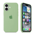 iPhone Silicone Case (Matcha Green) by Vogueen