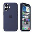 iPhone Silicone Case (Midnight Blue) by Vogueen