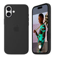 iPhone Silicone Case (Black) by Vogueen