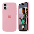 iPhone Silicone Case (Candy Pink) by Vogueen