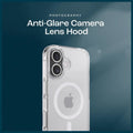 iPhone 16 Plus Clear Case & Screen Protector Kit - Rugged Protection, MagSafe | Classic Series by Zerodamage Sahara Case LLC
