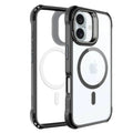 iPhone 16 Plus Clear Kickstand Case - Anti-Slip, Rugged, MagSafe | Venture Series by Zerodamage Sahara Case LLC
