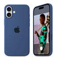 iPhone Silicone Case (Cobalt Blue) by Vogueen