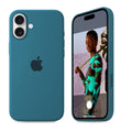 iPhone Silicone Case (Cosmic Blue) by Vogueen